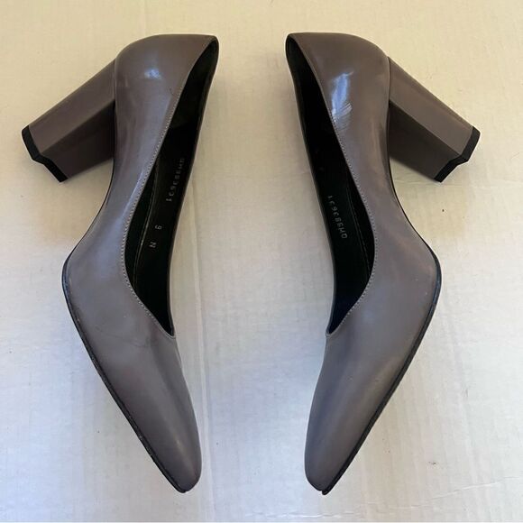 Stuart Weitzman Taupe Block Heel size 9 N - Picture 12 of 16